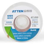 ATTEN AT-1515 Soldering Wick απορροφητικό σύρμα κόλλησης ταινία χαλκού αποκόλλησης 1.5mm